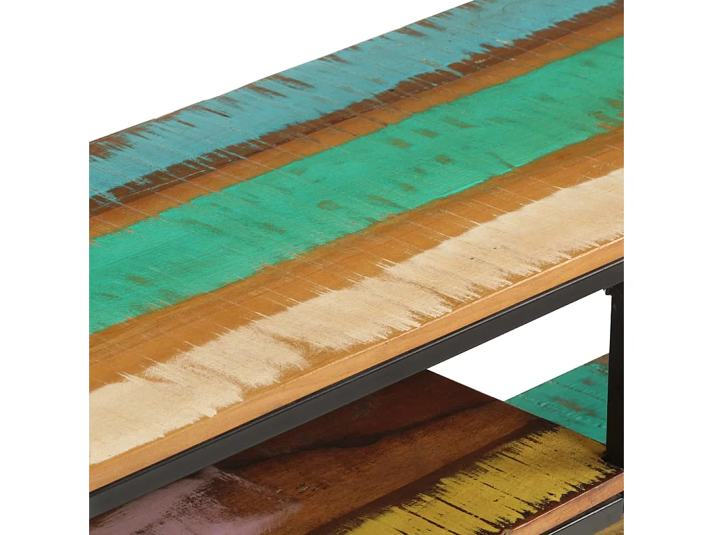 Tempe  Mueble para TV de madera maciza reciclada 130x30x45 cm