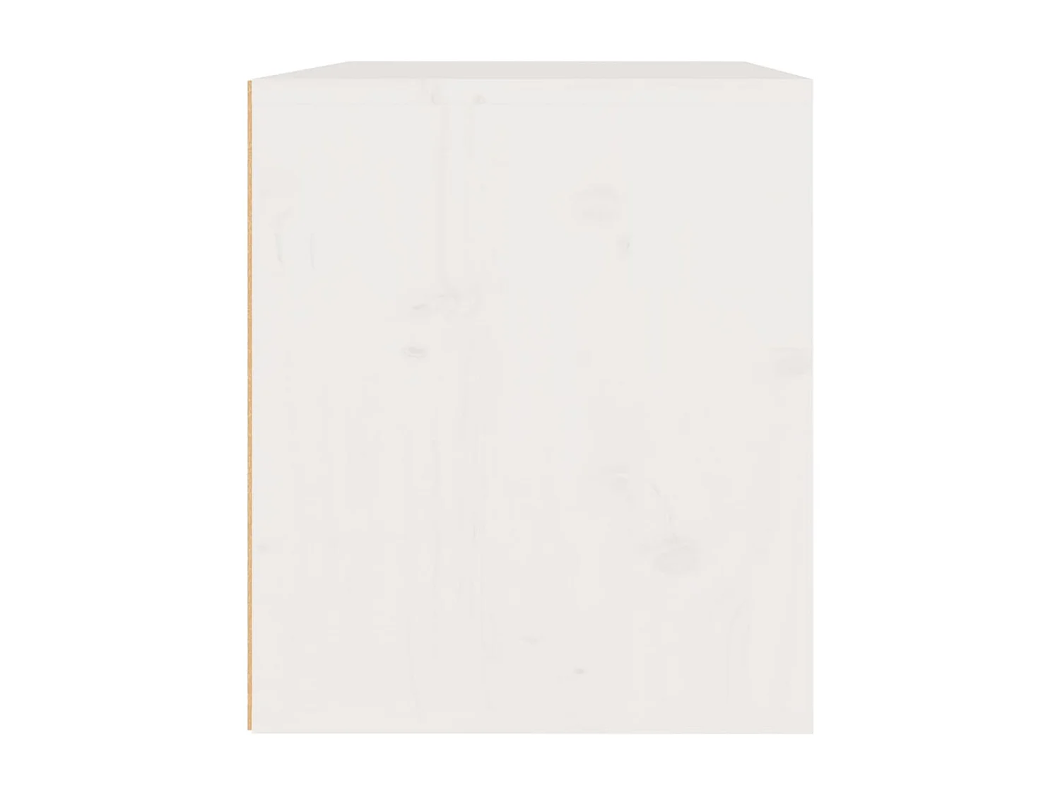 Licata  Meubles TV 3 pcs Blanc Bois massif de pin