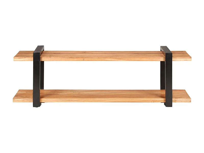 Gokce  Tv-meubel 130x40x40 cm massief acaciahout