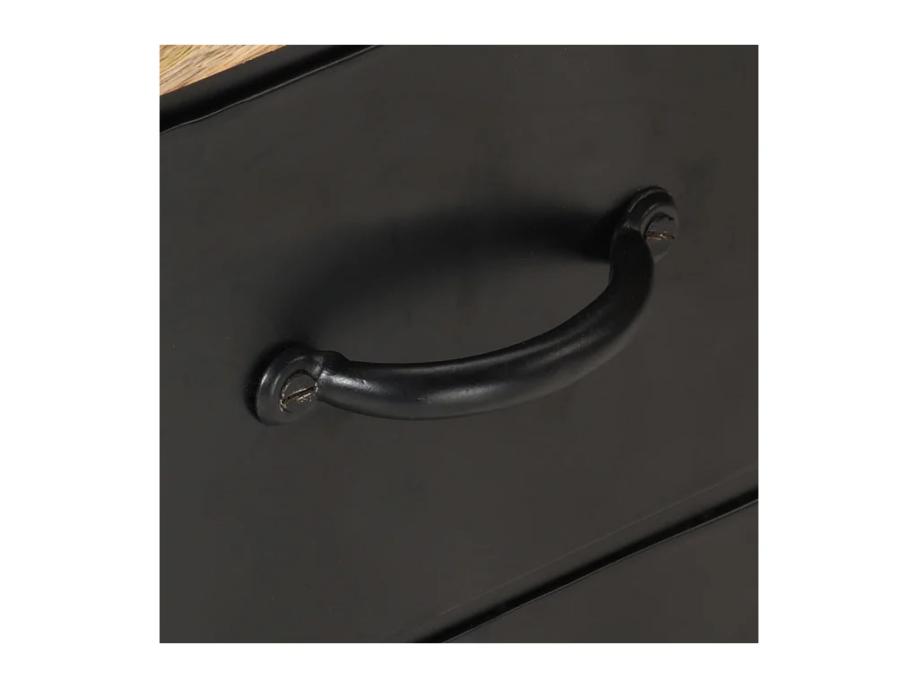 Garden Furniture -  Tv-meubel 90x30x41 cm ruw mangohout