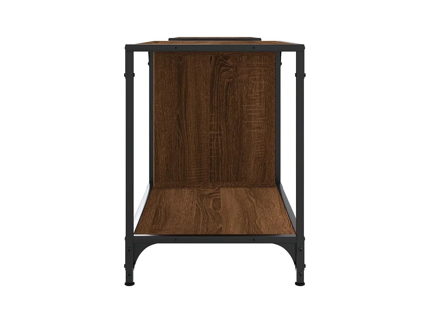Celorna  Meuble TV chêne marron 203x37x50 cm bois d'ingénierie