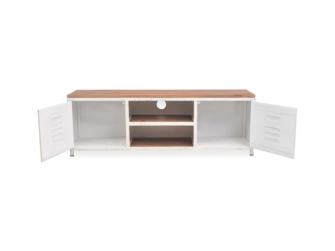 Jaldor  Mueble para TV blanco 120x30x40 cm
