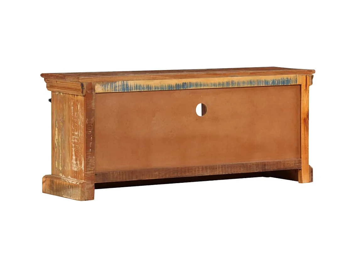 Garden Furniture -  Meuble TV 110 x 30 x 45 cm Bois de récupération massif