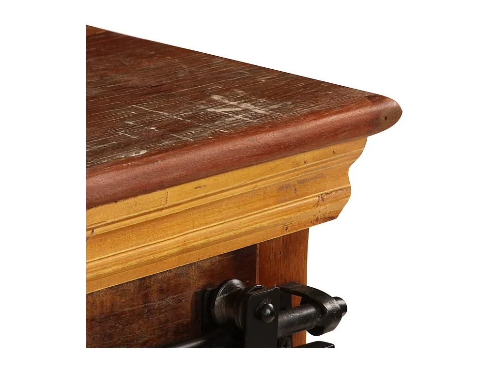 Garden Furniture -  Meuble TV 110 x 30 x 45 cm Bois de récupération massif