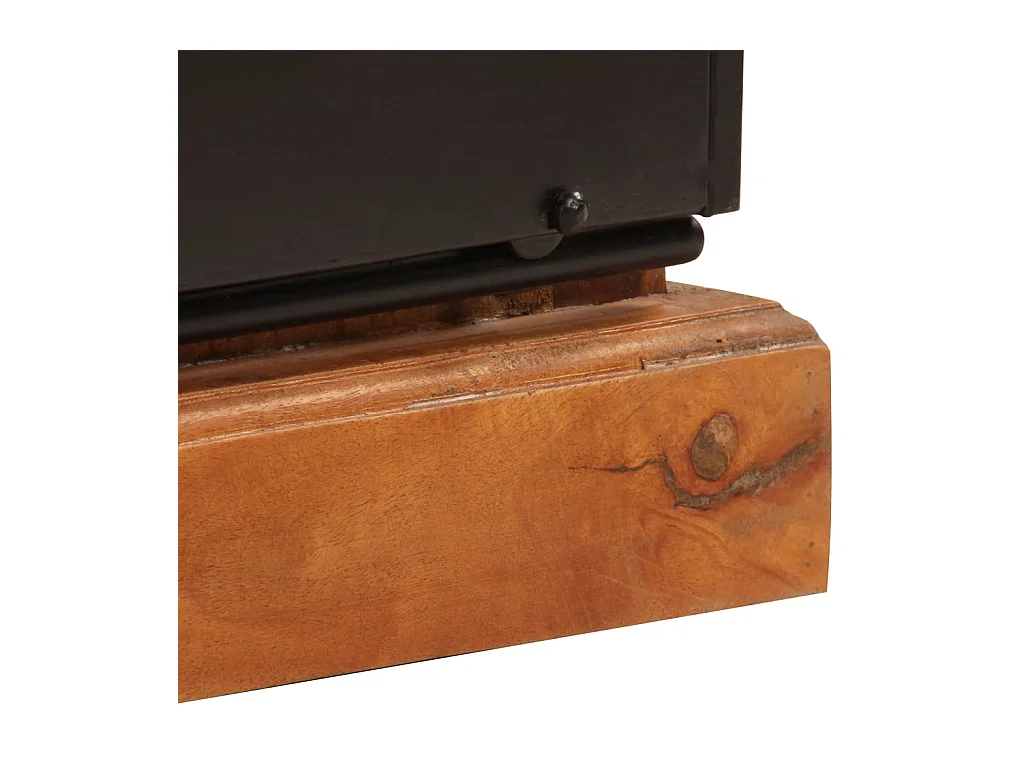 Garden Furniture -  Meuble TV 110 x 30 x 45 cm Bois de récupération massif