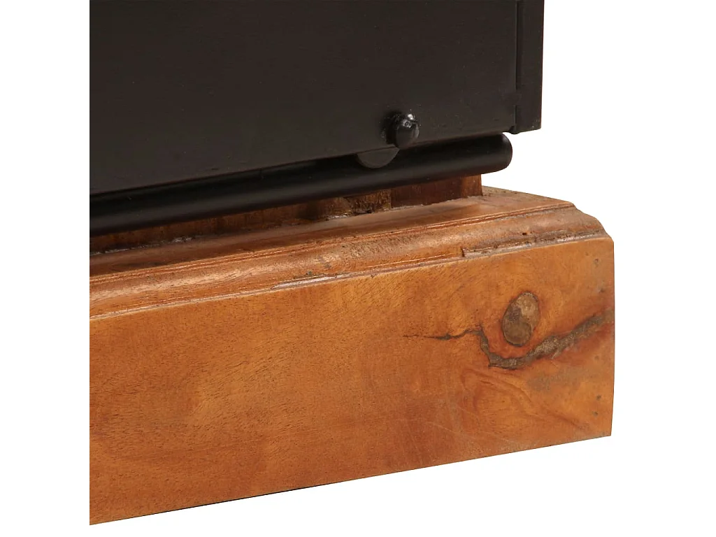 Garden Furniture -  Meuble TV 110 x 30 x 45 cm Bois de récupération massif