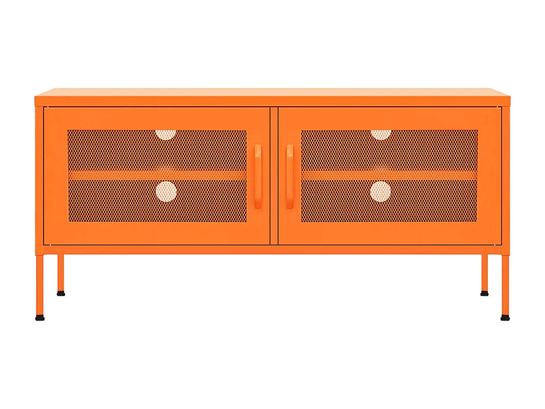 Jennica  Tv-meubel 105x35x50 cm staal oranje