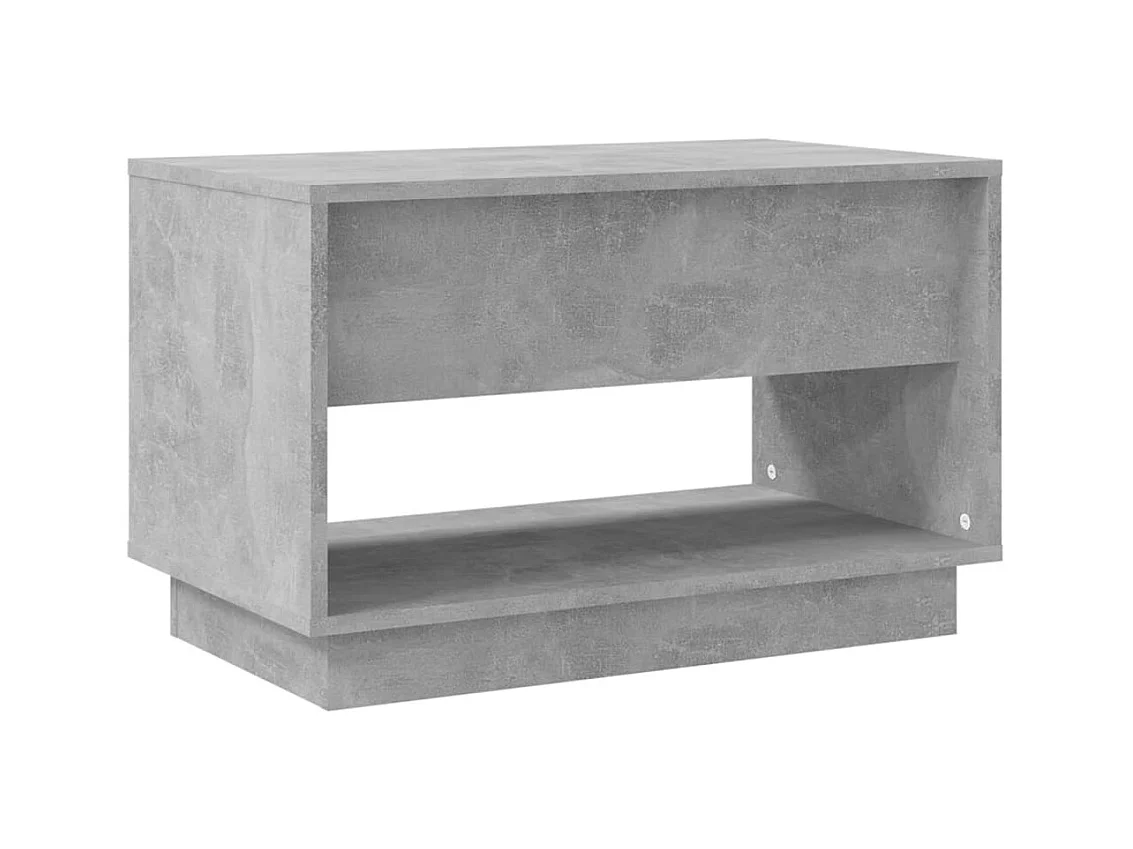 Brooke Taylor  Meuble TV gris béton 70x41x44 cm bois d'ingénierie