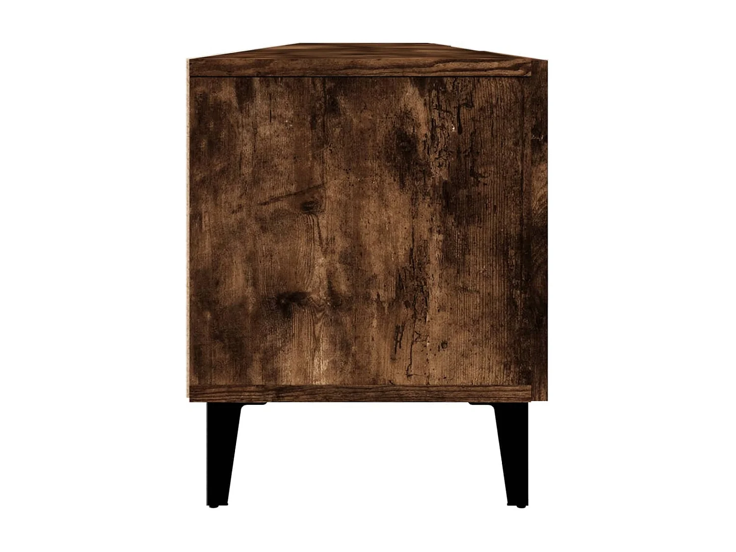 Odette  Tv-meubel 180x31,5x40 cm bewerkt hout gerookt eikenkleurig