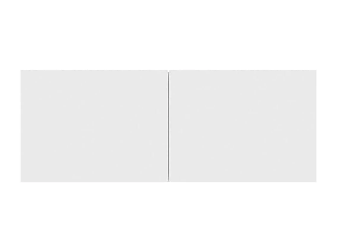 Mitchel  Tv-meubel 80x30x30 cm bewerkt hout wit