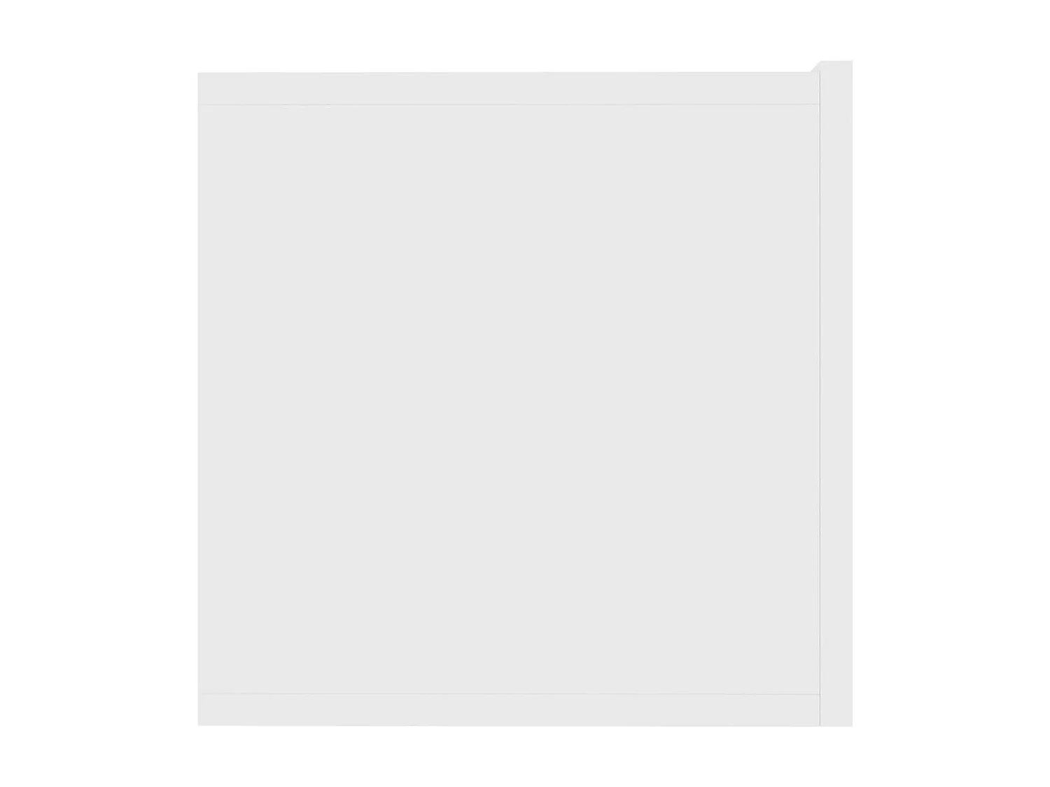 Mitchel  Tv-meubel 80x30x30 cm bewerkt hout wit