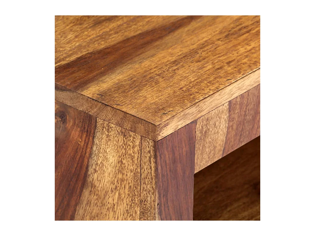 Garden Furniture -  Meuble TV 140x30x40 cm Bois massif