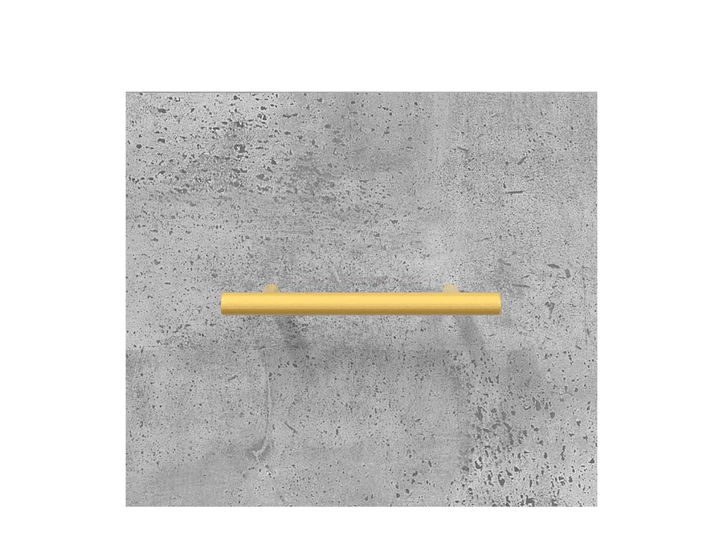 Oona  Mueble para TV madera contrachapada gris hormigón 80x36x50 cm