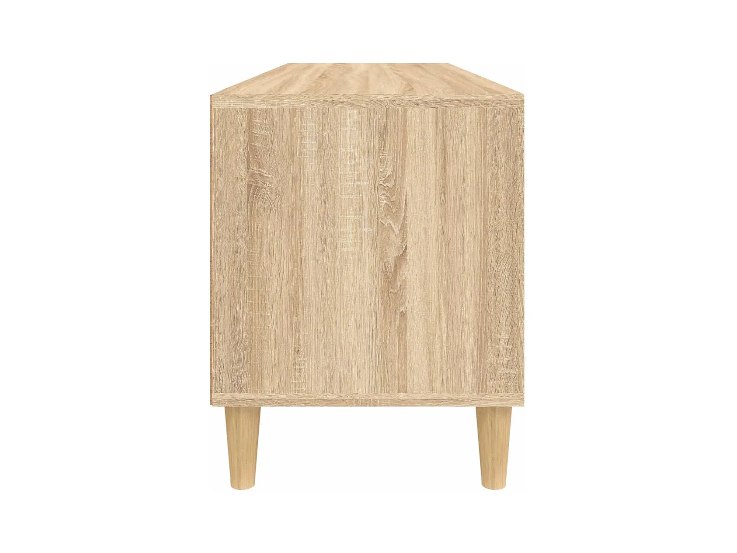 Lin  Meuble TV chêne sonoma 100x34,5x44,5 cm bois d'ingénierie