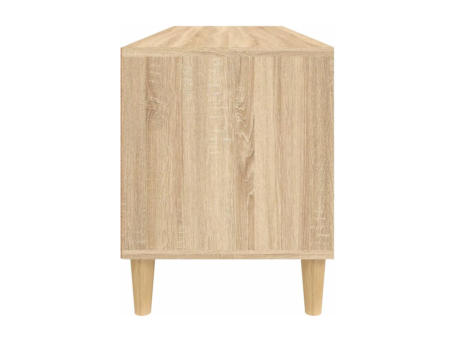 Lin  Mueble de TV madera contrachapada roble Sonoma 100x34,5x44,5 cm