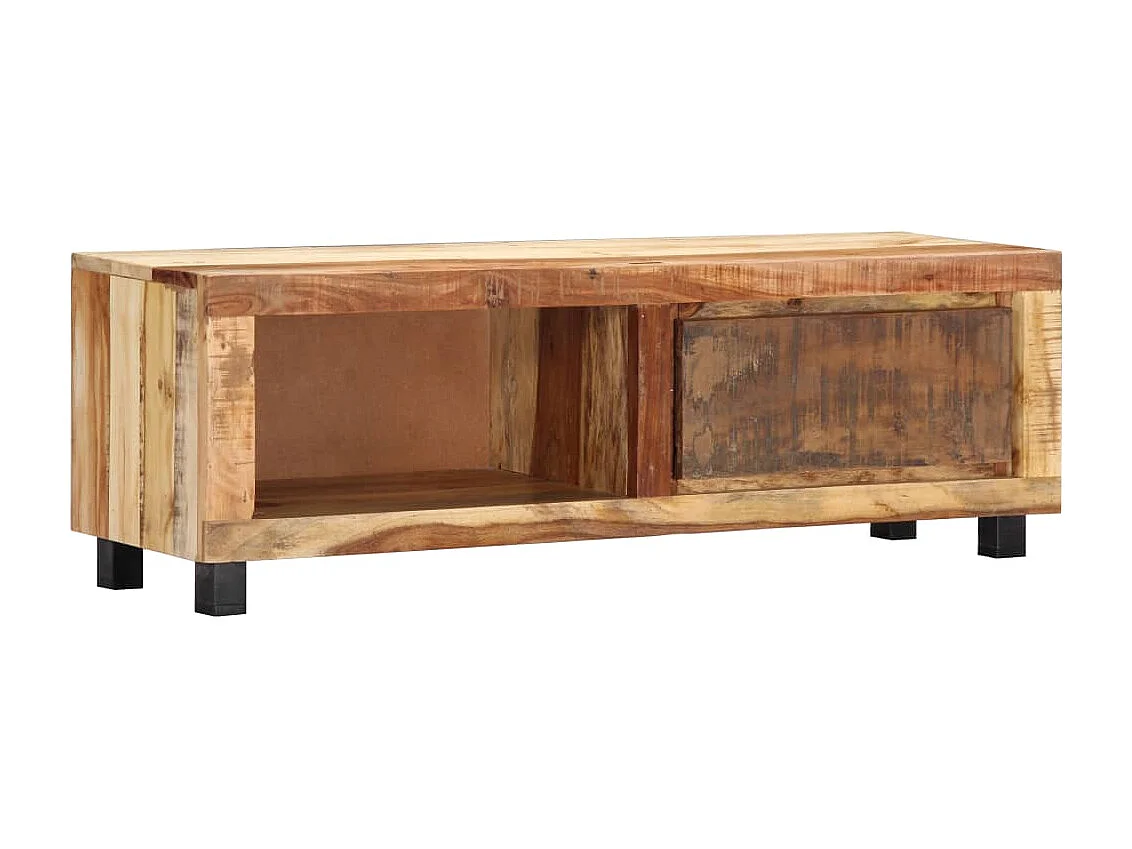 Louis-Richard-Paul  Mueble para TV madera maciza reciclada 100x30x33 cm
