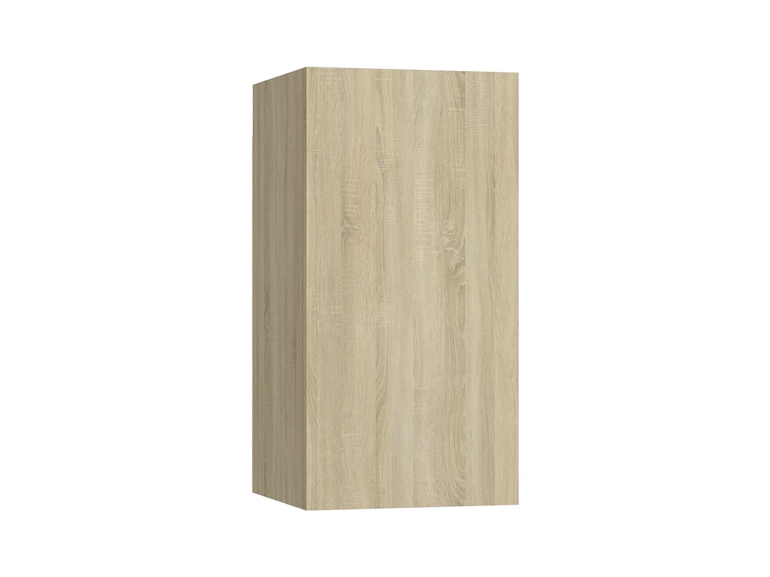 Hoeselt  Tv-meubel 30,5x30x60 cm bewerkt hout sonoma eikenkleurig