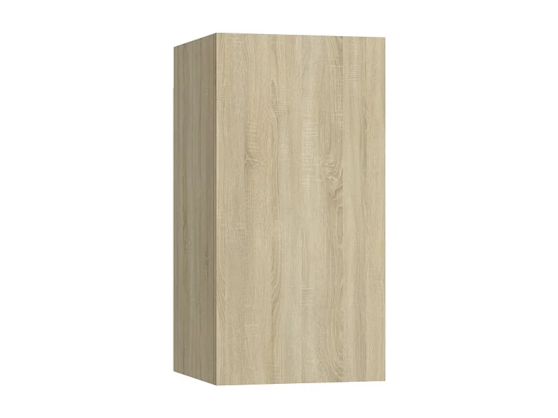 Hoeselt  Tv-meubel 30,5x30x60 cm bewerkt hout sonoma eikenkleurig
