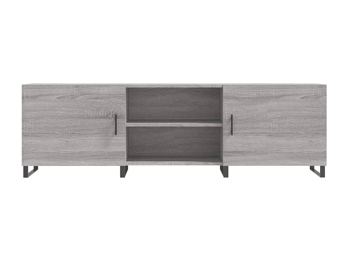 Astrid Helene  Tv-meubel 150x30x50 cm bewerkt hout grijs sonoma eikenkleurig
