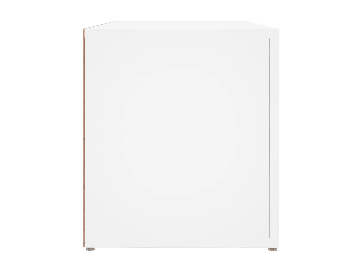 Hidran  Tv-meubel 100x31,5x35 cm bewerkt hout wit