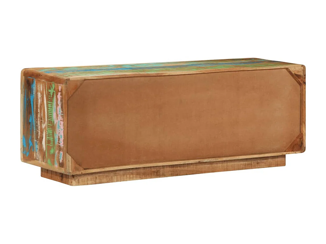 Pierre-Antoine-Paul  Meuble TV 110x30x40 cm bois massif de récupération