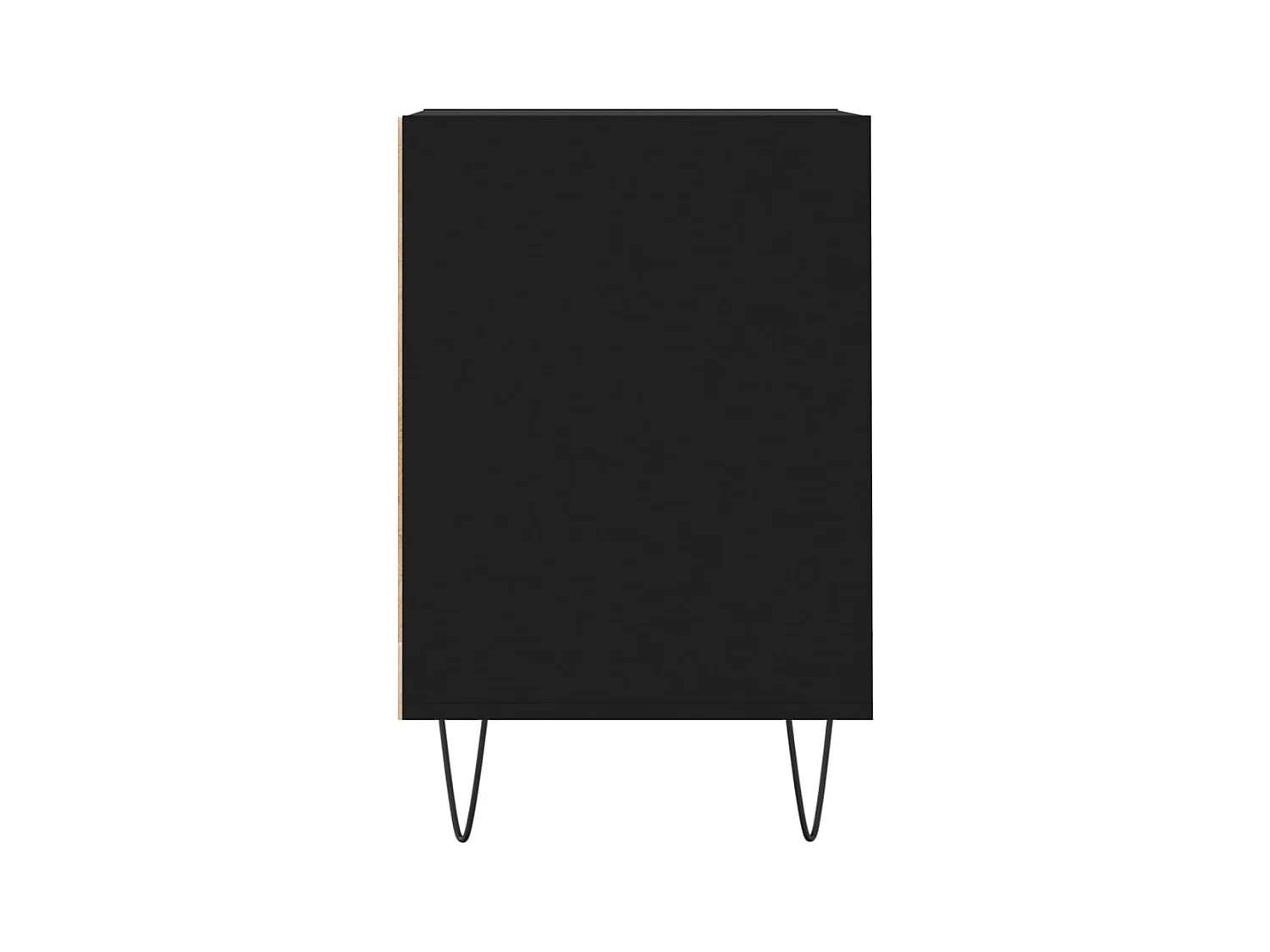 Erinor  Meuble TV Noir 100x35x55 cm Bois d'ingénierie