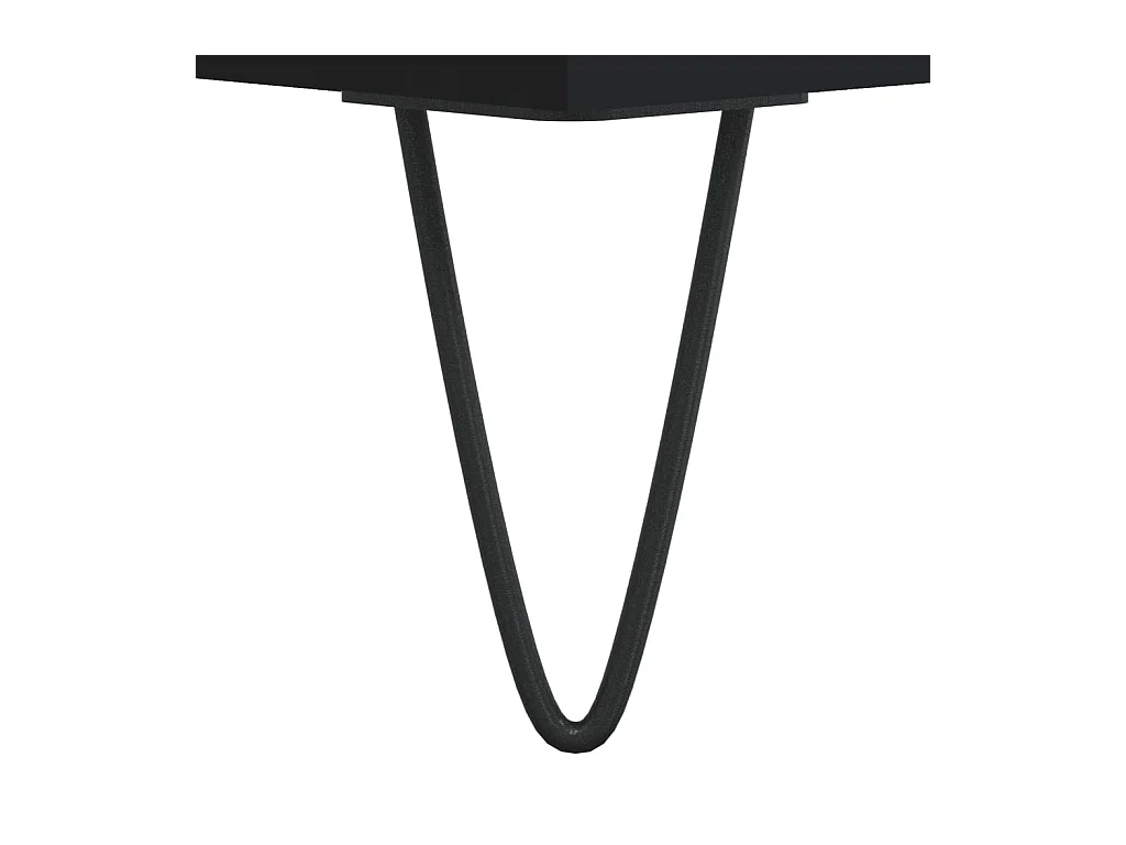 Erinor  Meuble TV Noir 100x35x55 cm Bois d'ingénierie