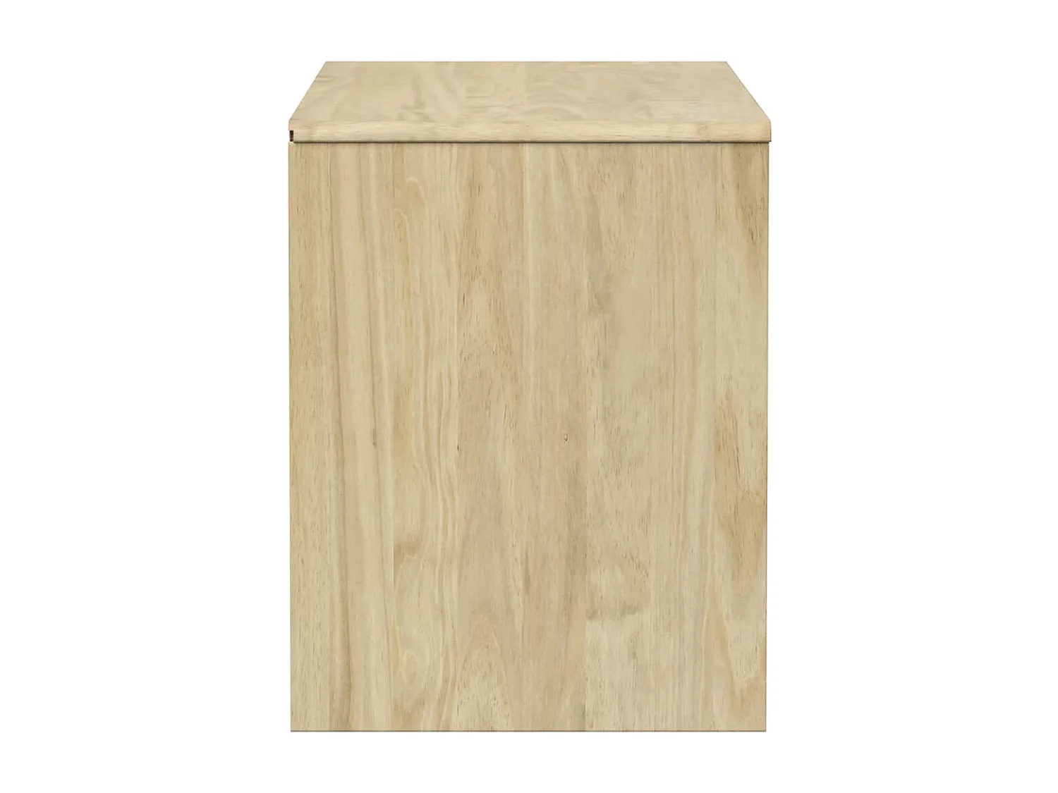 Garden Furniture -  Meuble TV SAUDA chêne 99x43x55 cm bois de pin massif