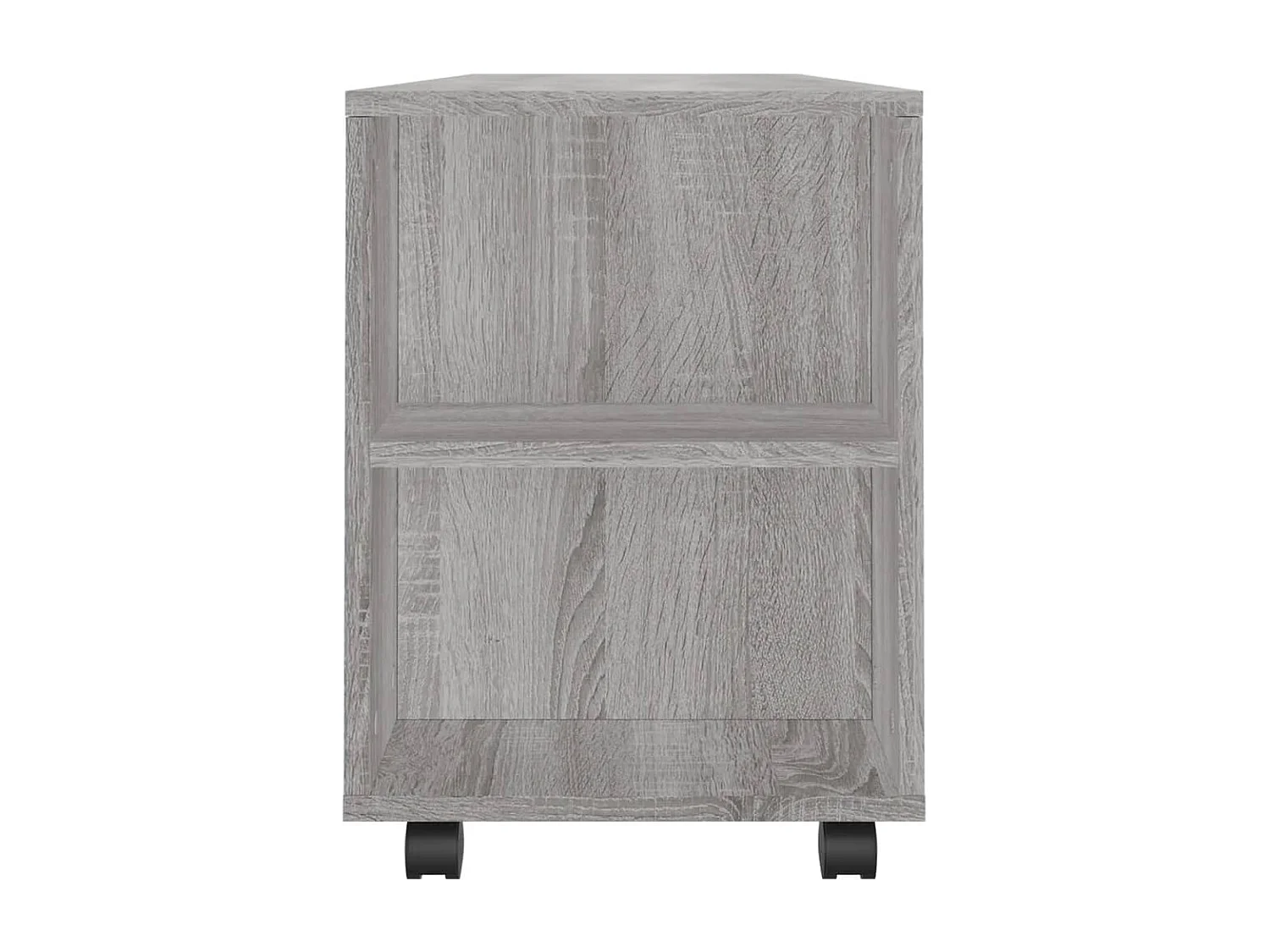Elli  Meuble TV sonoma gris 102x34,5x43 cm bois d'ingénierie