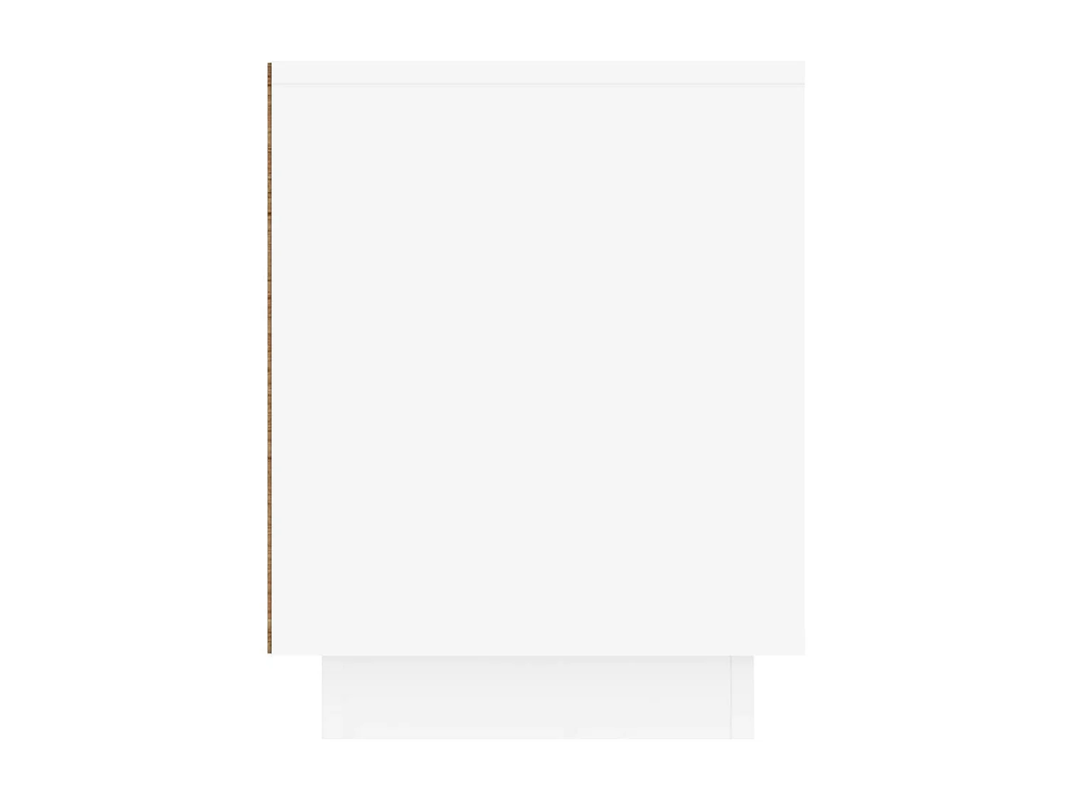 Elendra  Tv-meubel 80x35x45 cm bewerkt hout wit