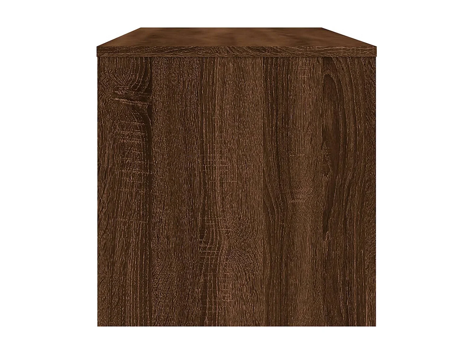 Zerina  Tv-meubel 100x40x40 cm bewerkt hout bruin eikenkleur