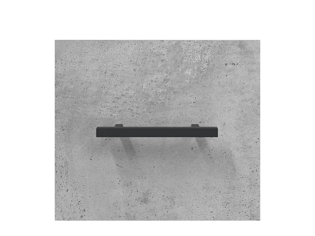 Hermitage  Mueble para TV madera de ingeniería gris hormigón 150x36x30 cm