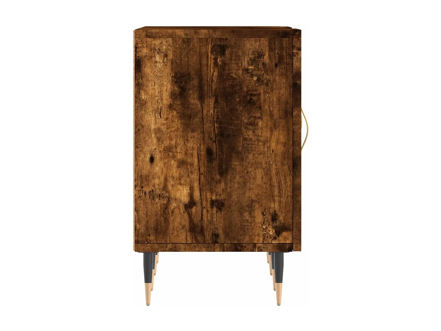 Fouzia  Tv-meubel 150x30x50 cm bewerkt hout gerookt eikenkleurig