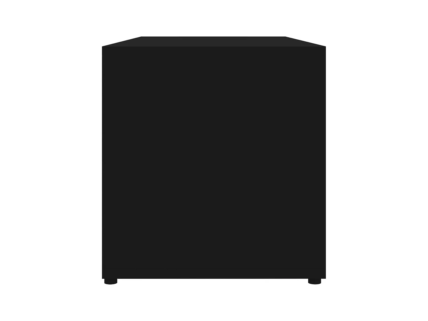 Waianae  Tv-meubel 80x34x36 cm bewerkt hout zwart