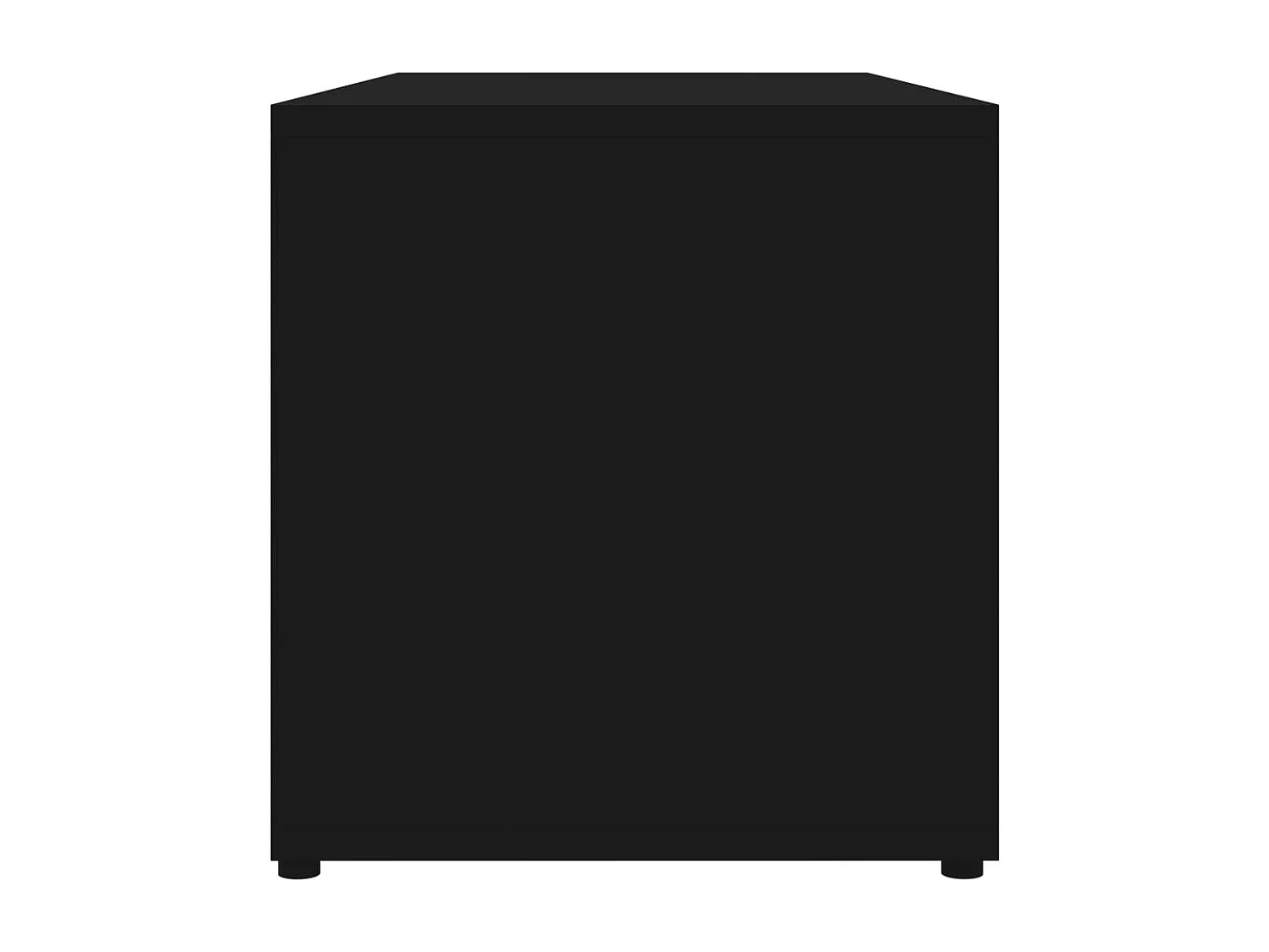 Waianae  Meuble TV Noir 80x34x36 cm Bois d'ingénierie