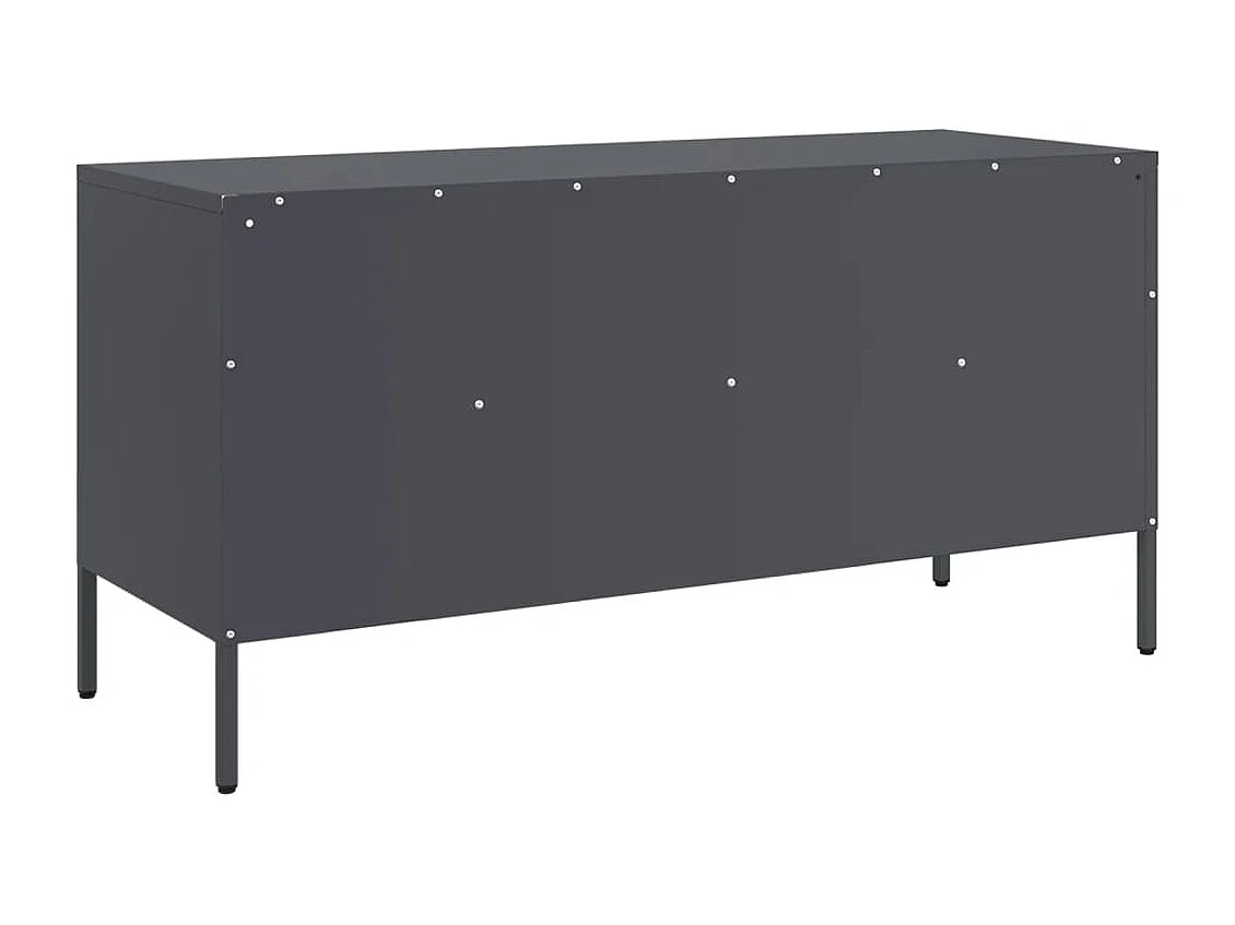 Gryln  Mueble para TV acero gris antracita 100,5x39x50,5 cm
