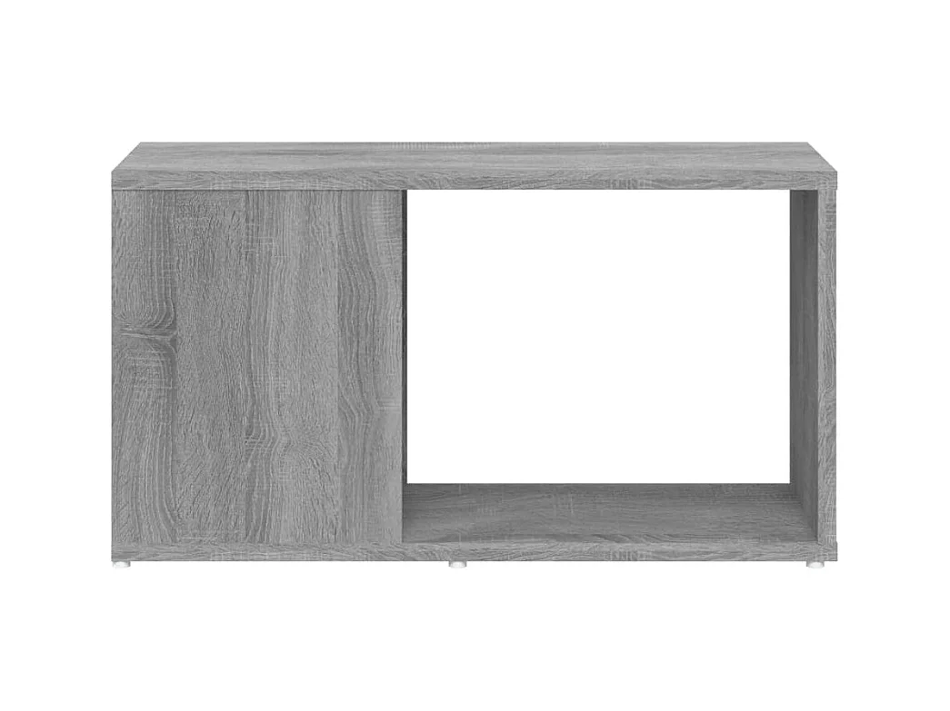 Norman  Mueble de TV madera contrachapada gris Sonoma 60x24x32 cm