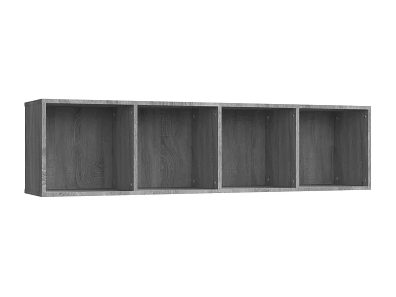 Thorben  Bibliothèque/Meuble TV Sonoma gris 143x30x36cm Bois ingénierie