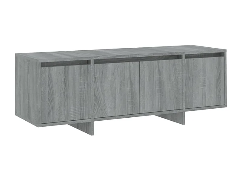 Qirin  Meuble TV Sonoma gris 120x30x40,5 cm Bois d'ingénierie