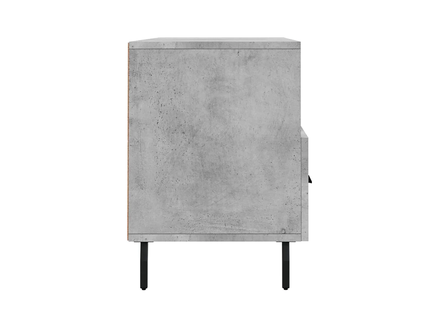 Xandir  Tv-meubel 102x36x50 cm bewerkt hout betongrijs