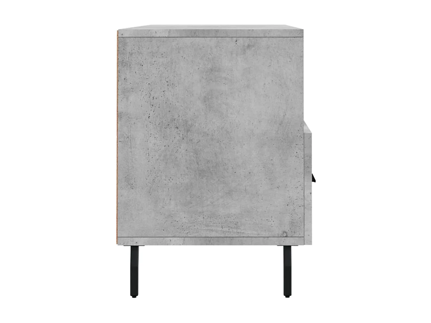 Xandir  Tv-meubel 102x36x50 cm bewerkt hout betongrijs