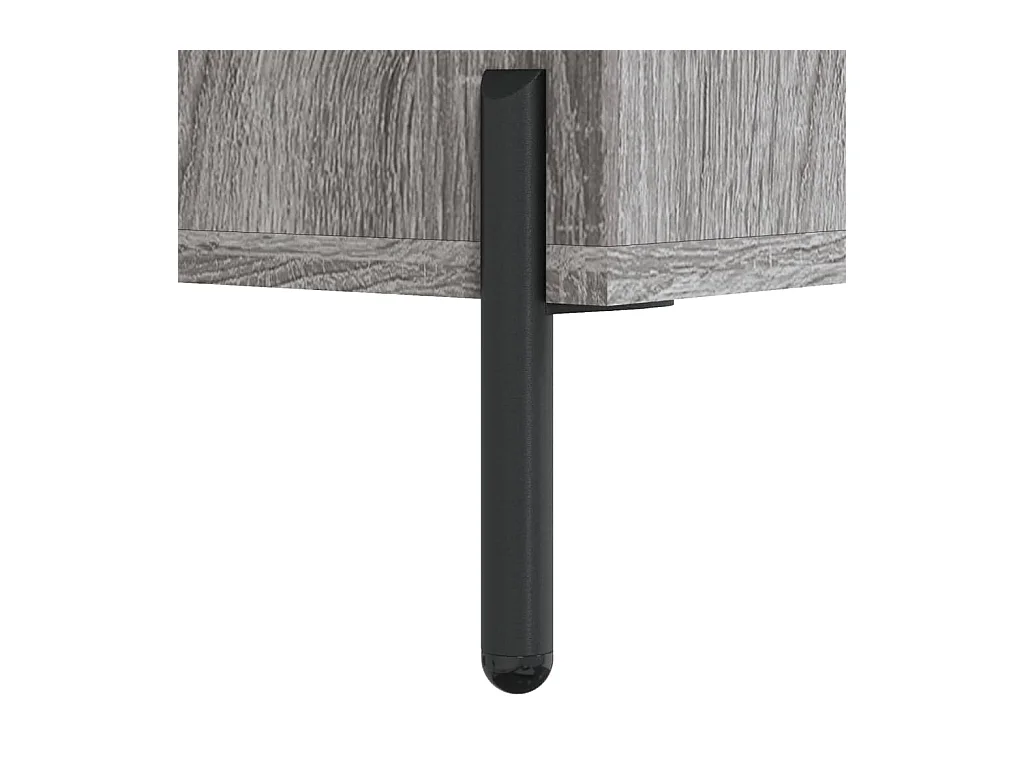 Erasmo  Tv-meubel 80x36x50 cm bewerkt hout grijs sonoma eikenkleurig