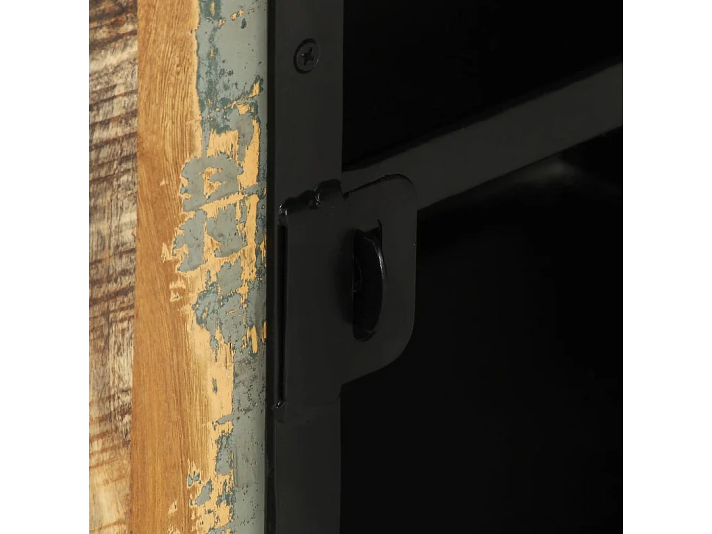 Simone Matteo  Meuble TV 110x30x45 cm Bois de récupération massif