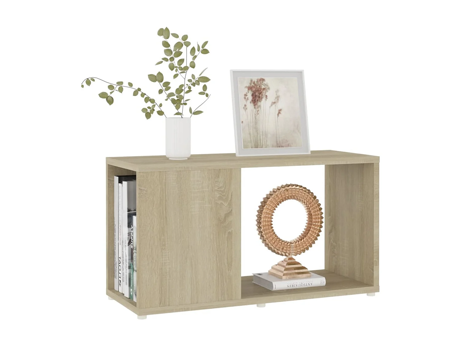 Norman  Meuble TV Chêne sonoma 60x24x32 cm Bois d'ingénierie