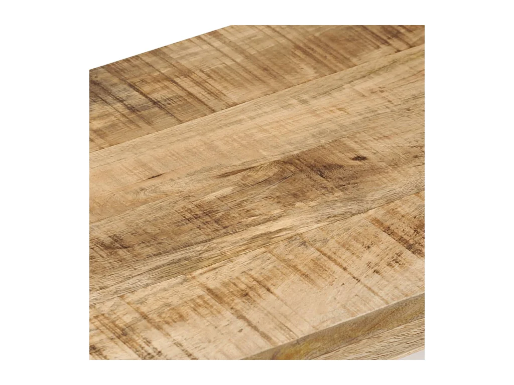 Garden Furniture -  Mueble de TV madera maciza de mango 110x30x40 cm