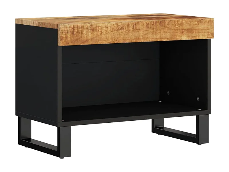 Nylvi  Tv-meubel 60x33x43,5 cm massief mangohout