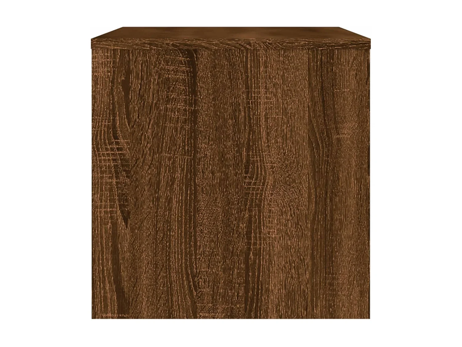 Lackland AFB  Meuble TV chêne marron 80x40x40 cm bois d'ingénierie