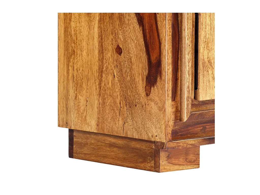 Garden Furniture -  Meuble TV 118x30x40 cm Bois de Sesham massif