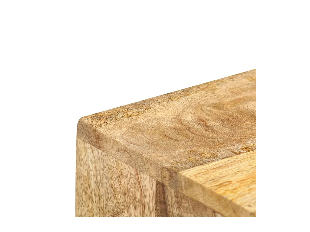 Garden Furniture -  Meuble TV 97 x 35 x 47 cm Bois de manguier massif