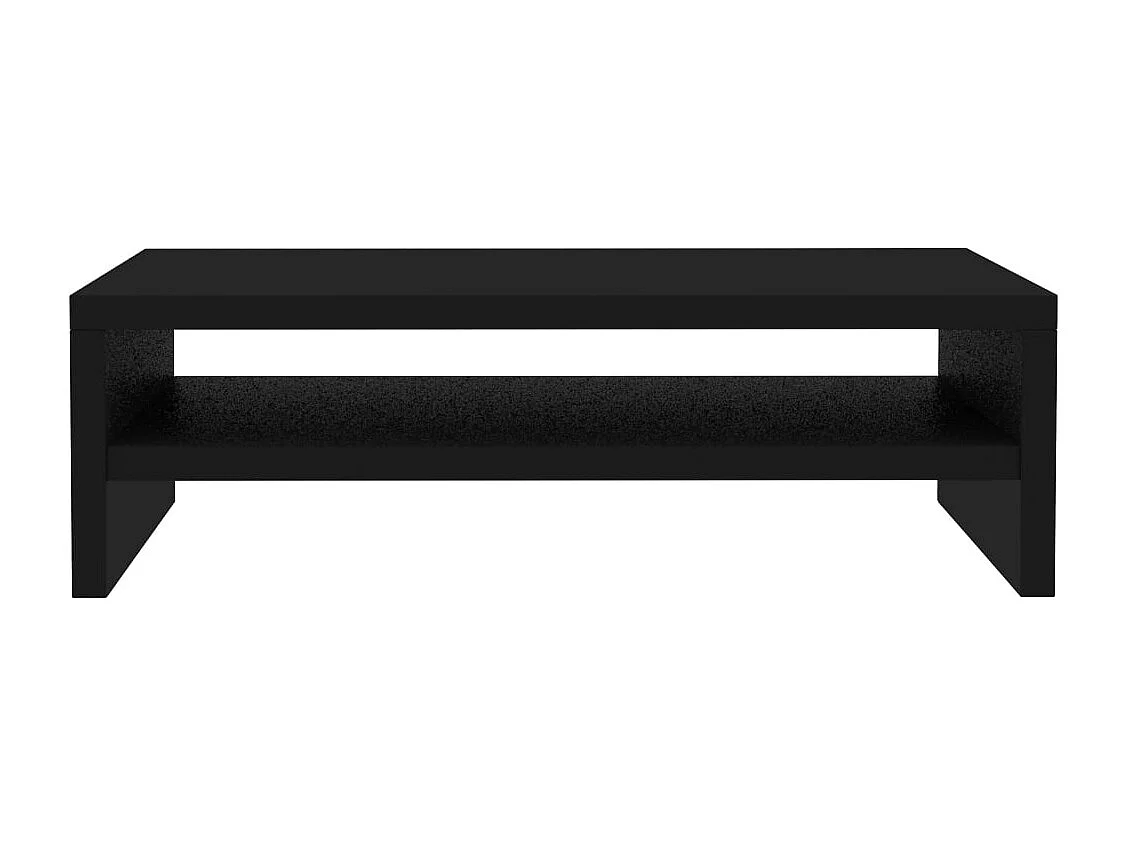Prolenta Premium -  Support de moniteur Noir 42 x 24 x 13 cm Bois d'ingénierie